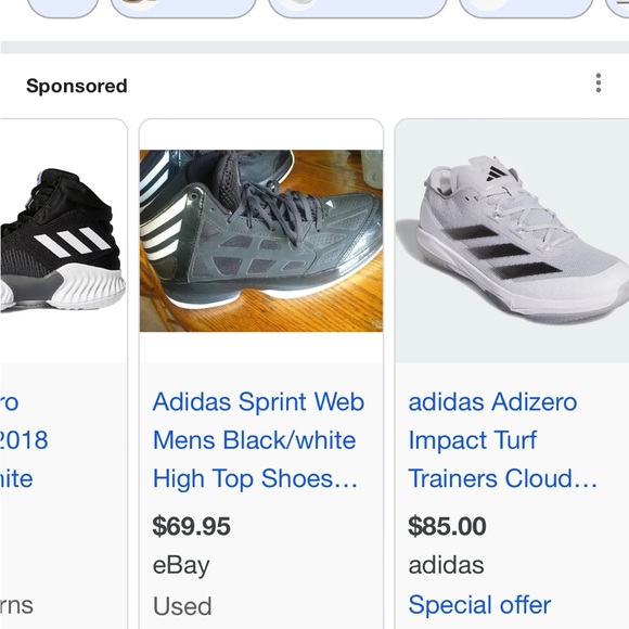 Adidas sprint web high tops 10.5 - Picture 5 of 5